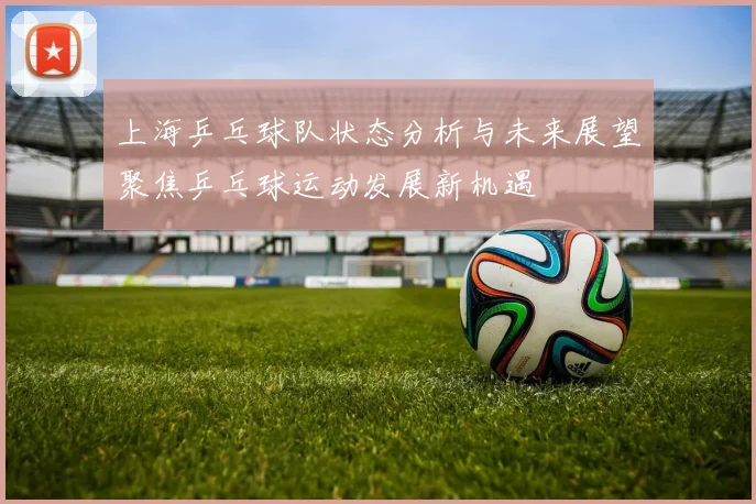 上海乒乓球队状态分析与未来展望聚焦乒乓球运动发展新机遇